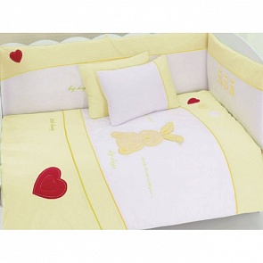 Комплект из 4-ти предметов серии My Little Rabbit, цвет - Ecru (Kidboo, 00-0013048)